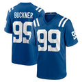 IN.Colts #99 DeForest Buckner Player Royal Home Game Edoa Stitched Jerseys