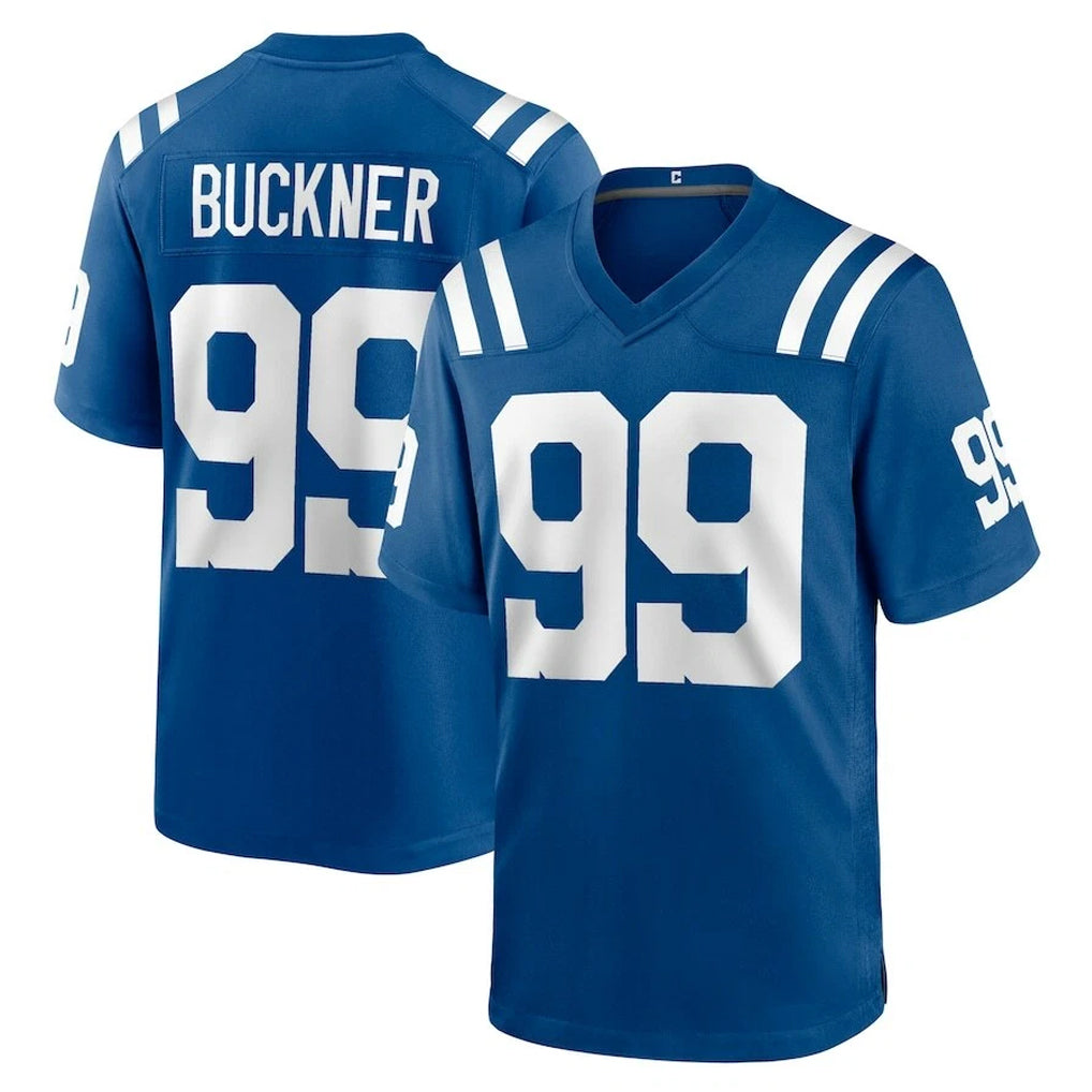 IN.Colts #99 DeForest Buckner Player Royal Home Game Edoa Stitched Jerseys