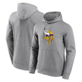 M.Vikings ## Vikings Blank Player Gray LOGO Pullover Hoodies Home Game Edoa Stitched Jerseys