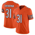 C.Bears #31 Dillon Thieneman Player Orange Vapor F.U.S.E. Limited Home Game Edoa Stitched Jerseys