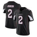 A.Cardinals #2 Will Johnson Player Black Vapor Limited Home Game Edoa Stitched Jerseys