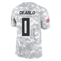 A.Falcons #0 Divine Deablo Player Camo Salute to Service Limited Edoa Stitched Jerseys