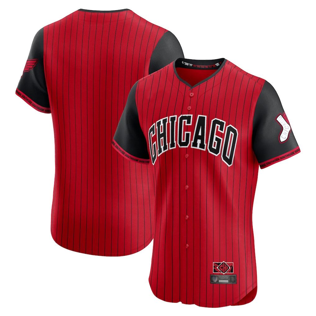 C.White Sox ## White Sox Blank Player Red City Connect Limited Elite Home Edoa Stitched Jerseys