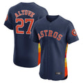 H.Astros #27 Jose Altuve Player Navy Limited Elite Home Edoa Stitched Jerseys