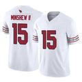 A.Cardinals #15 Gardner Minshew II Player White Vapor F.U.S.E. Limited Home Game Edoa Stitched Jerseys