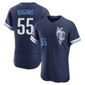 KC.Royals #55 Cole Ragans Player Navy City Connect Limited Elite Home Edoa Stitched Jerseys