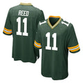 GB.Packers #11 Jayden Reed Player Green Home Game Edoa Stitched Jerseys