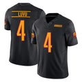 W.Commanders #4 Frankie Luvu Player Black Limited Vapor F.U.S.E. Home Game Edoa Stitched Jerseys