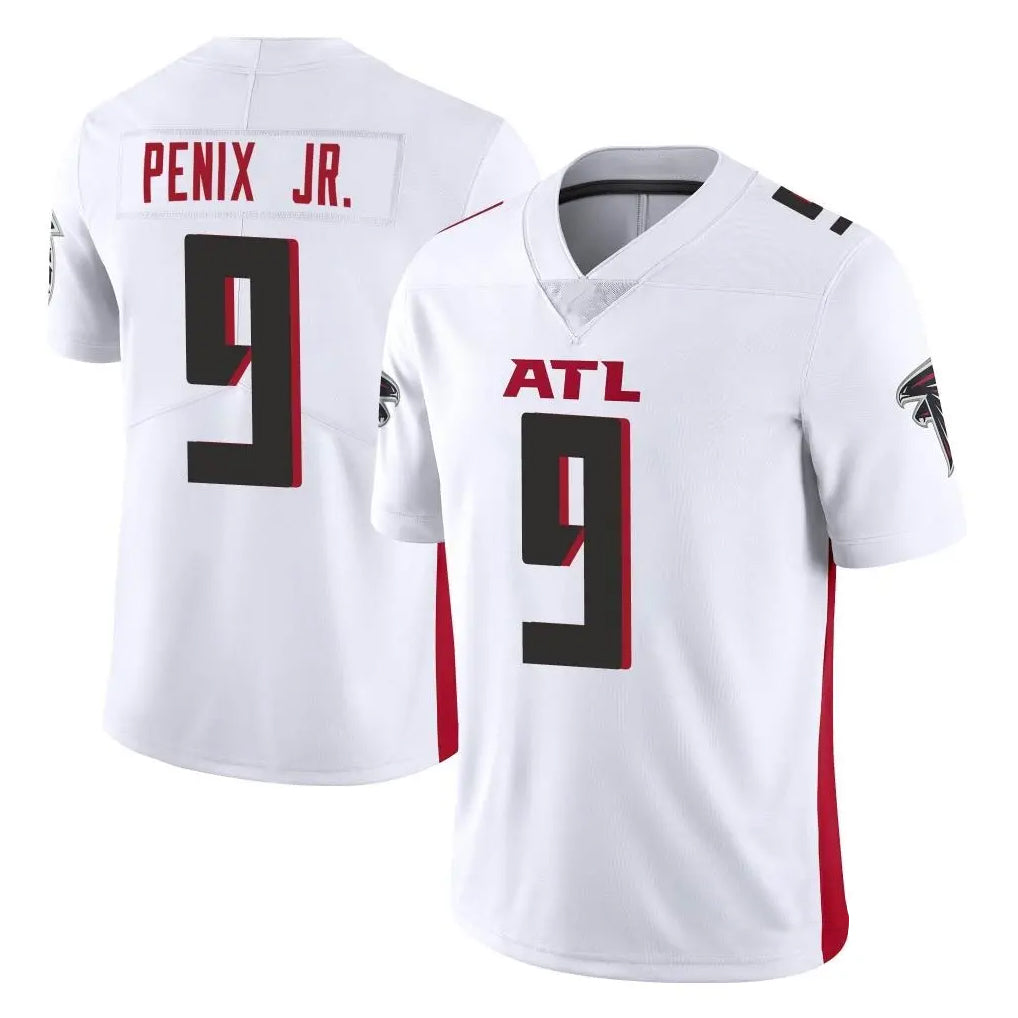 A.Falcons #9 Michael Penix Jr. Player White Vapor Untouchable Limited Home Game Edoa Stitched Jerseys