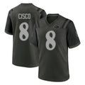 NY.Jets #8 Andre Cisco Player Green 2025 Rivalries Collection Home Game Edoa Stitched Jerseys