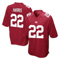 NY.Giants #22 Najee Harris Player Red Home Game Edoa Stitched Jerseys