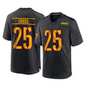 W.Commanders #25 Nick Cross Player Black Home Game Edoa Stitched Jerseys