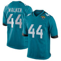 J.Jaguars #44 Travon Walker Player Teal Home Game Edoa Stitched Jerseys