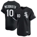 C.White Sox #10 Chase Meidroth Player Black Limited Home Edoa Stitched Jerseys