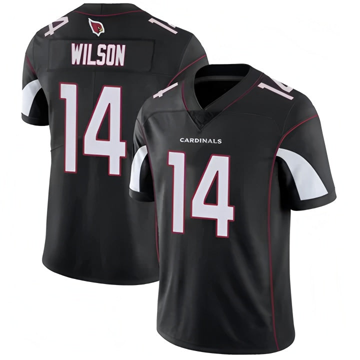 A.Cardinals #14 Michael Wilson Player Black Vapor Untouchable Elite Home Game Edoa Stitched Jerseys