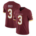 W.Commanders #3 Stefon Diggs Player Burgundy Limited Team Color Vapor Untouchable Home Game Edoa Stitched Jerseys