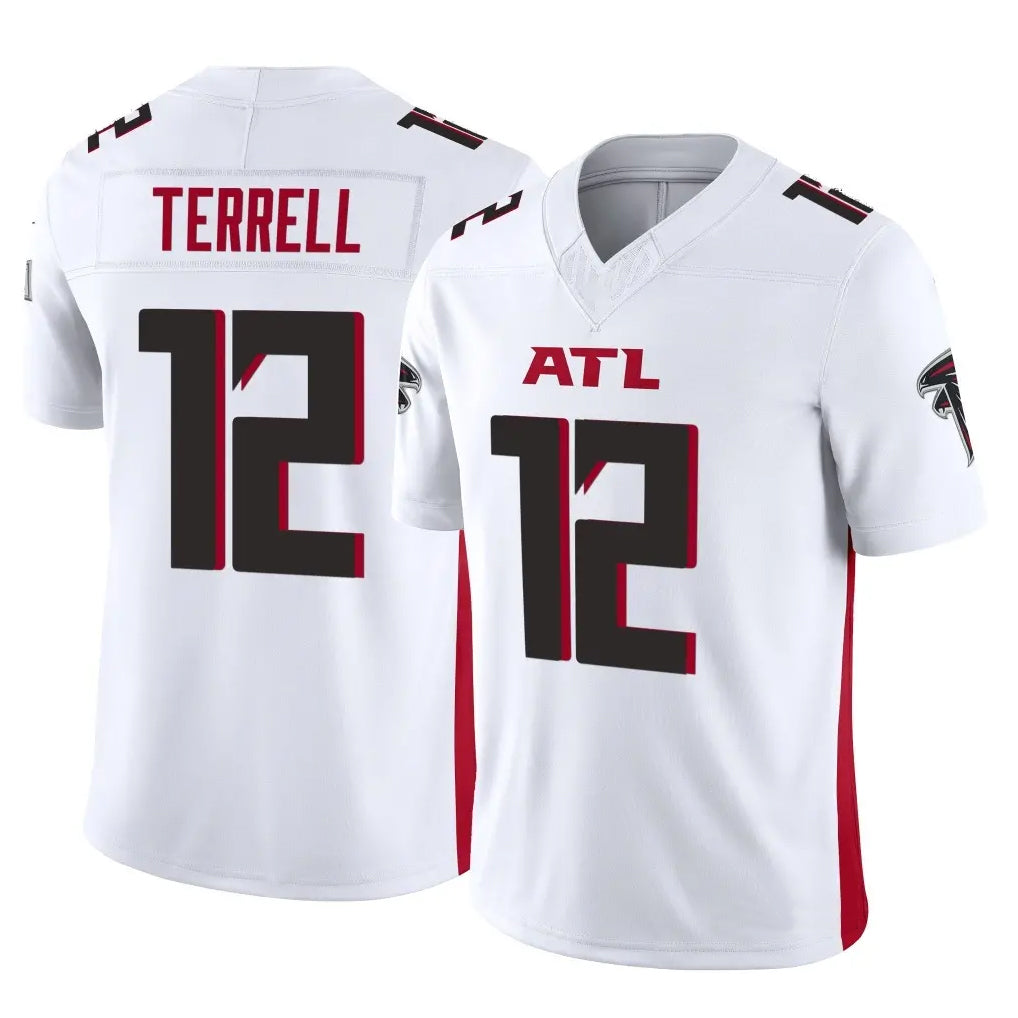 A.Falcons #12 Avieon Terrell Player White Vapor F.U.S.E. Limited Edoa Stitched Jerseys