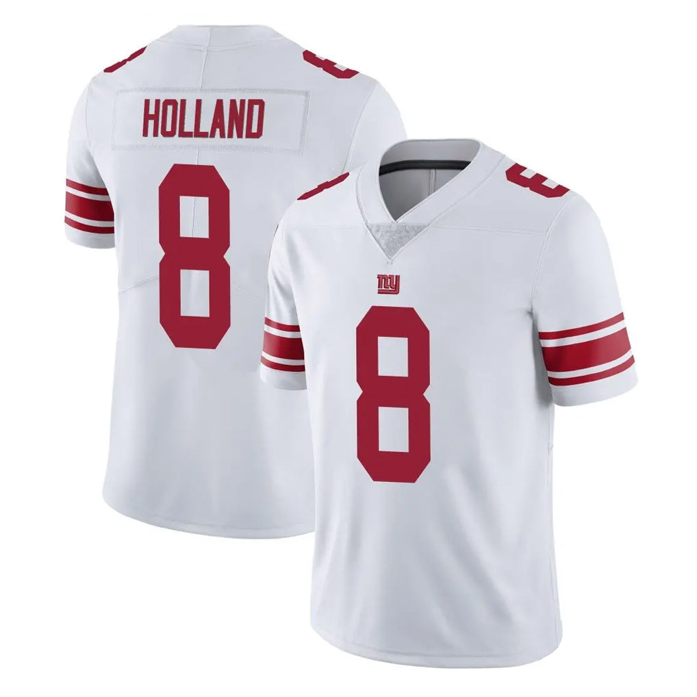 NY.Giants #8 Jevon Holland Player White Limited Vapor Untouchable Home Game Edoa Stitched Jerseys