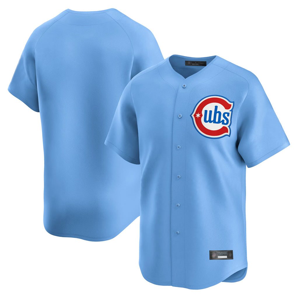 C.Cubs ## Cubs Blank Player Light Blue Limited Home Edoa Stitched Jerseys