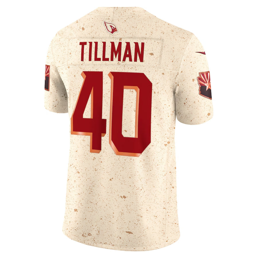 A.Cardinals #40 Pat Tillman Player Rivalries Collection Vapor Limited Edoa Stitched Jerseys