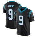 C.Panthers #9 Bryce Young Player Black Vapor Untouchable Limited Game Edoa Stitched Jerseys