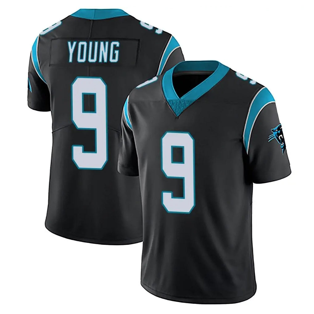 C.Panthers #9 Bryce Young Player Black Vapor Untouchable Limited Game Edoa Stitched Jerseys