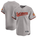 B.Orioles ## Orioles Blank Player Gray Limited Home Game Edoa Stitched Jerseys