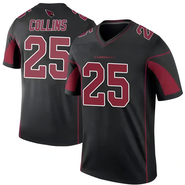 A.Cardinals #25 Zaven Collins Player Black Vapor Limited Elite Edoa Stitched Jerseys