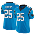 C.Panthers #25 Jonathon Brooks Player Blue Vapor F.U.S.E. Limited Home Game Edoa Stitched Jerseys