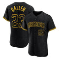 A.Diamondbacks #23 Zac Gallen Player Black Snake Skin City Limited Elite Home Game Edoa Stitched Jerseys