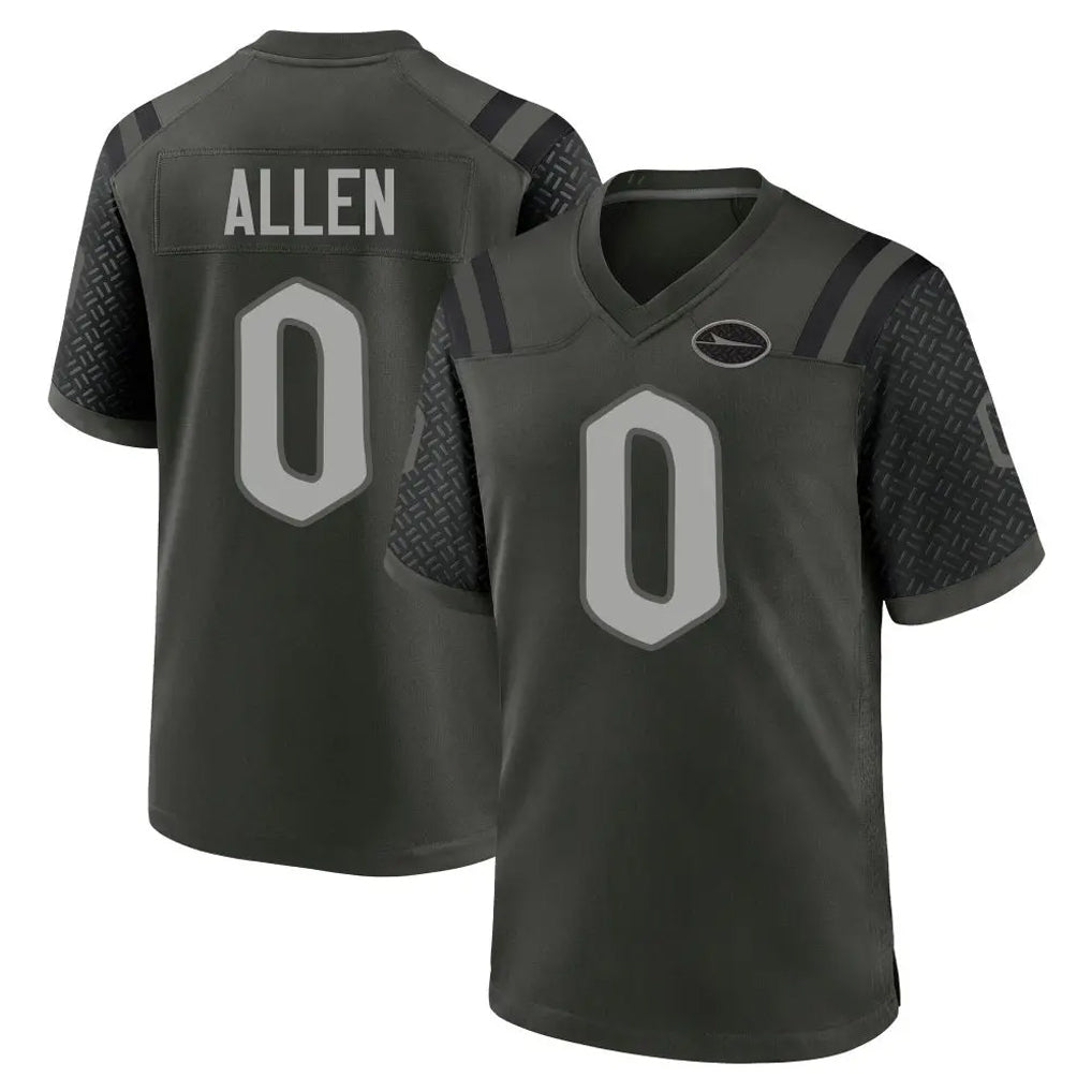NY.Jets #0 Braelon Allen Player Green 2025 Rivalries Collection Home Game Edoa Stitched Jerseys