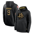 C.Bengals #9 Joe Burrow Player Black Salute to Service Pullover Hoodies Limited Edoa Stitched Jerseys