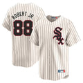 C.White Sox #88 Luis Robert Jr Player Cream Cooperstown Collection Limited Home Edoa Stitched Jerseys
