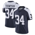 D.Cowboys #34 Jalen Thompson Player Navy-White Limited Alternate Vapor Untouchable Home Game Edoa Stitched Jerseys