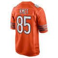 C.Bears #85 Cole Kmet Player Orange Home Game Edoa Stitched Jerseys