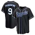 KC.Royals #9 Vinnie Pasquantino Player Black Carbon Fashion Home Game Edoa Stitched Jerseys