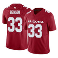 A.Cardinals #33 Trey Benson Player Cardinal Vapor F.U.S.E. Limited Home Game Edoa Stitched Jerseys