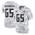 A.Falcons #65 Matthew Bergeron Player Camo Salute to Service Limited Edoa Stitched Jerseys