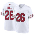 A.Cardinals #26 Evan Hull Player White Home Game Edoa Stitched Jerseys