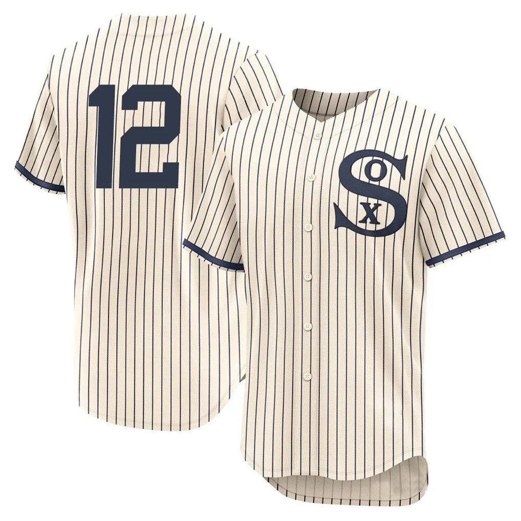 C.White Sox #12 Colson Montgomery Player Cream Field of Dreams Limited Elite Home Edoa Stitched Jerseys