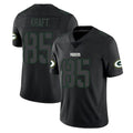 GB.Packers #85 Tucker Kraft Player Black Impact Limited Home Game Edoa Stitched Jerseys