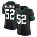 NY.Jets #52 Kingsley Enagbare Player Black Limited Legacy Vapor F.U.S.E. Home Game Edoa Stitched Jerseys