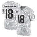 A.Cardinals #18 Marvin Harrison Jr. Player Camo Salute to Service Limited Edoa Stitched Jerseys