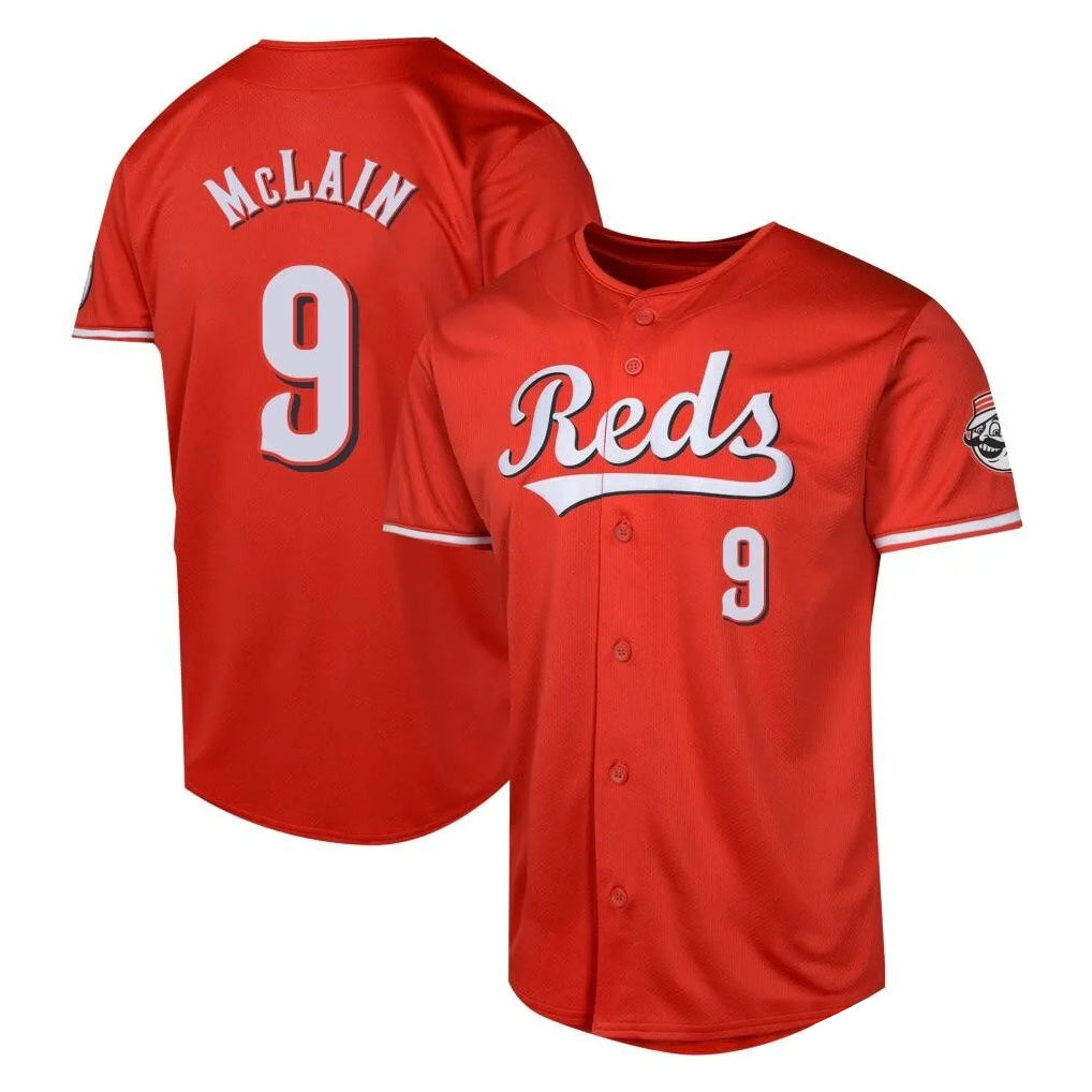 C.Reds #9 Matt McLain Player Red 2026 City Connect Limited Home Edoa Stitched Jerseys