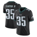 P.Eagles #35 Michael Carter II Player Black Limited Vapor Untouchable Home Game Edoa Stitched Jerseys