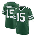NY.Jets #15 Adonai Mitchell Player Green Legacy Home Game Edoa Stitched Jerseys