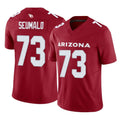 A.Cardinals #73 Isaac Seumalo Player Cardinal Vapor F.U.S.E. Limited Home Game Edoa Stitched Jerseys