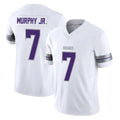 M.Vikings #7 Byron Murphy Jr. Player White Limited Alternate Vapor F.U.S.E. Home Game Edoa Stitched Jerseys