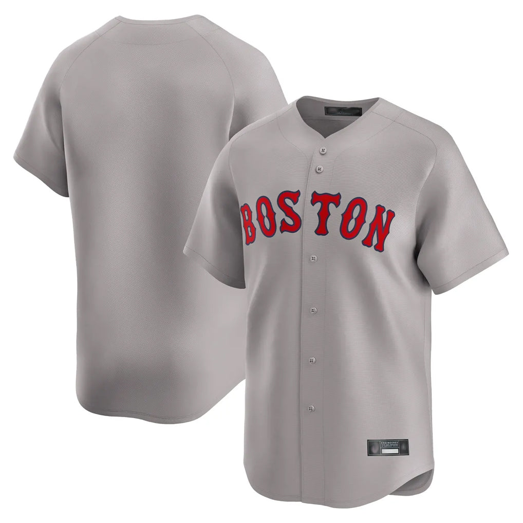 B.Red Sox ## Red Sox Blank Player Gray Road Limited Home Game Edoa Stitched Jerseys