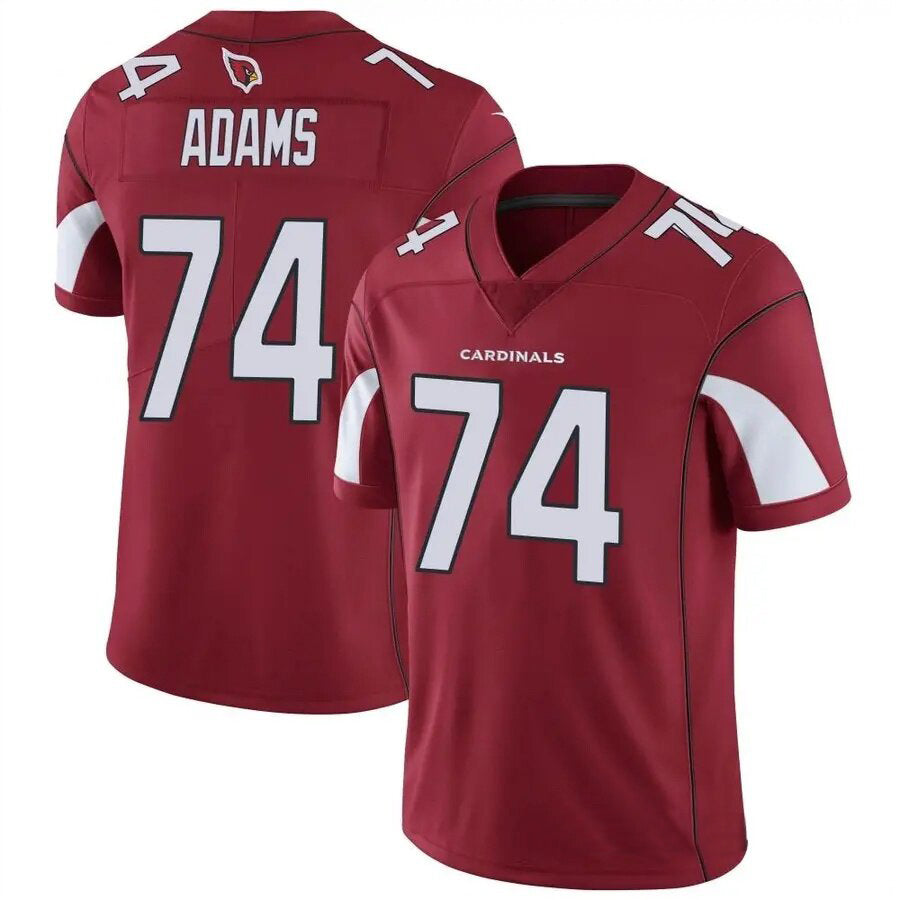 A.Cardinals #74 Isaiah Adams Player Red Game Edoa Stitched Jerseys